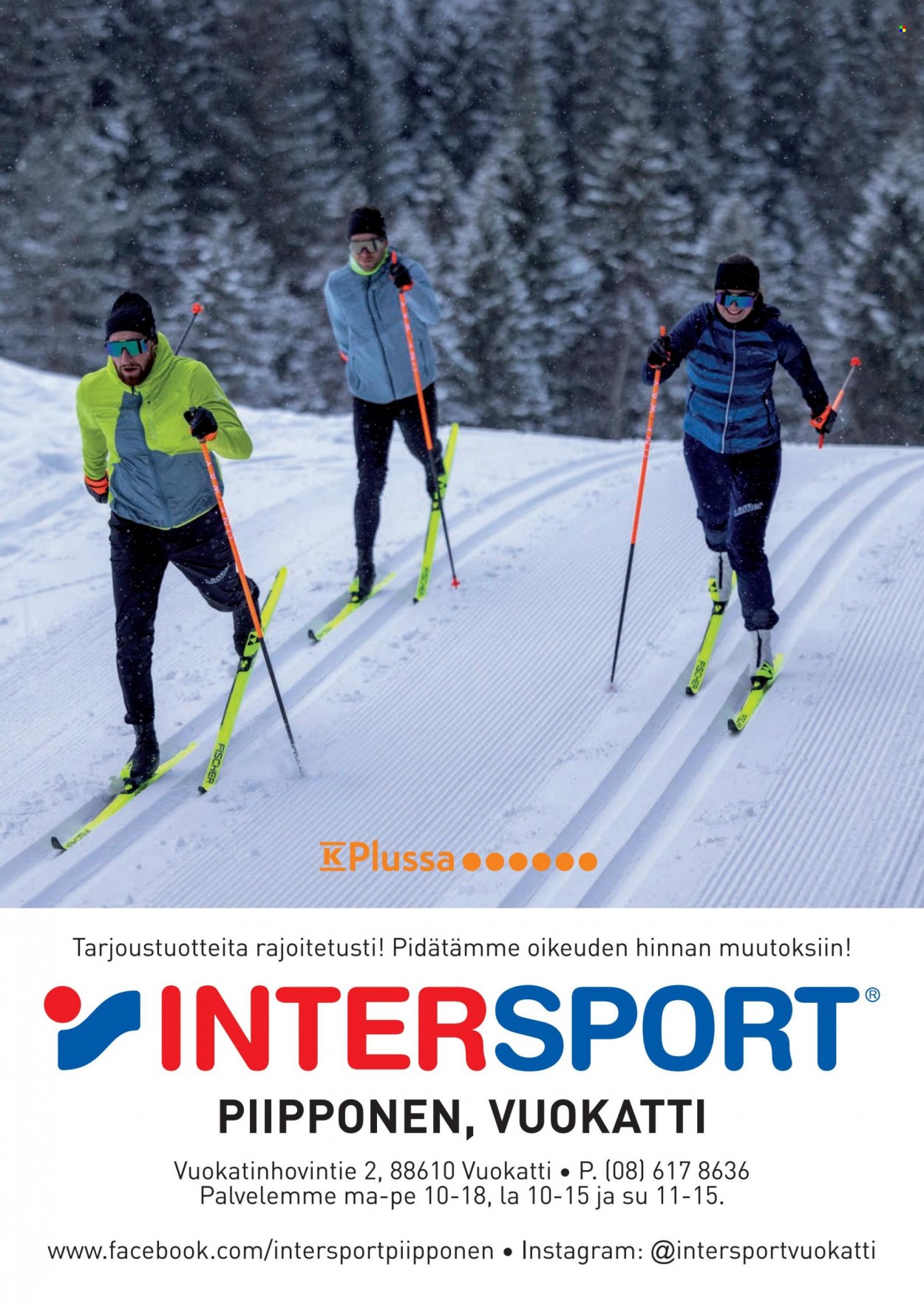 thumbnail - Intersport tarjoukset  - Tarjoustuotteet - Fischer. Sivu 44.