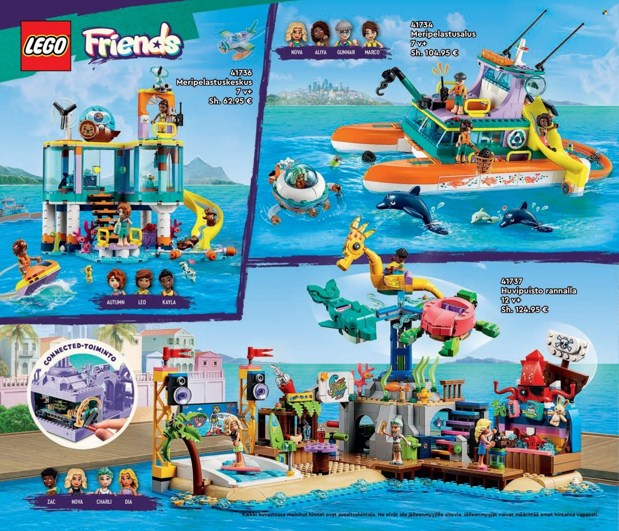 thumbnail - Tokmanni tarjoukset  - Tarjoustuotteet - LEGO, LEGO Friends. Sivu 44.