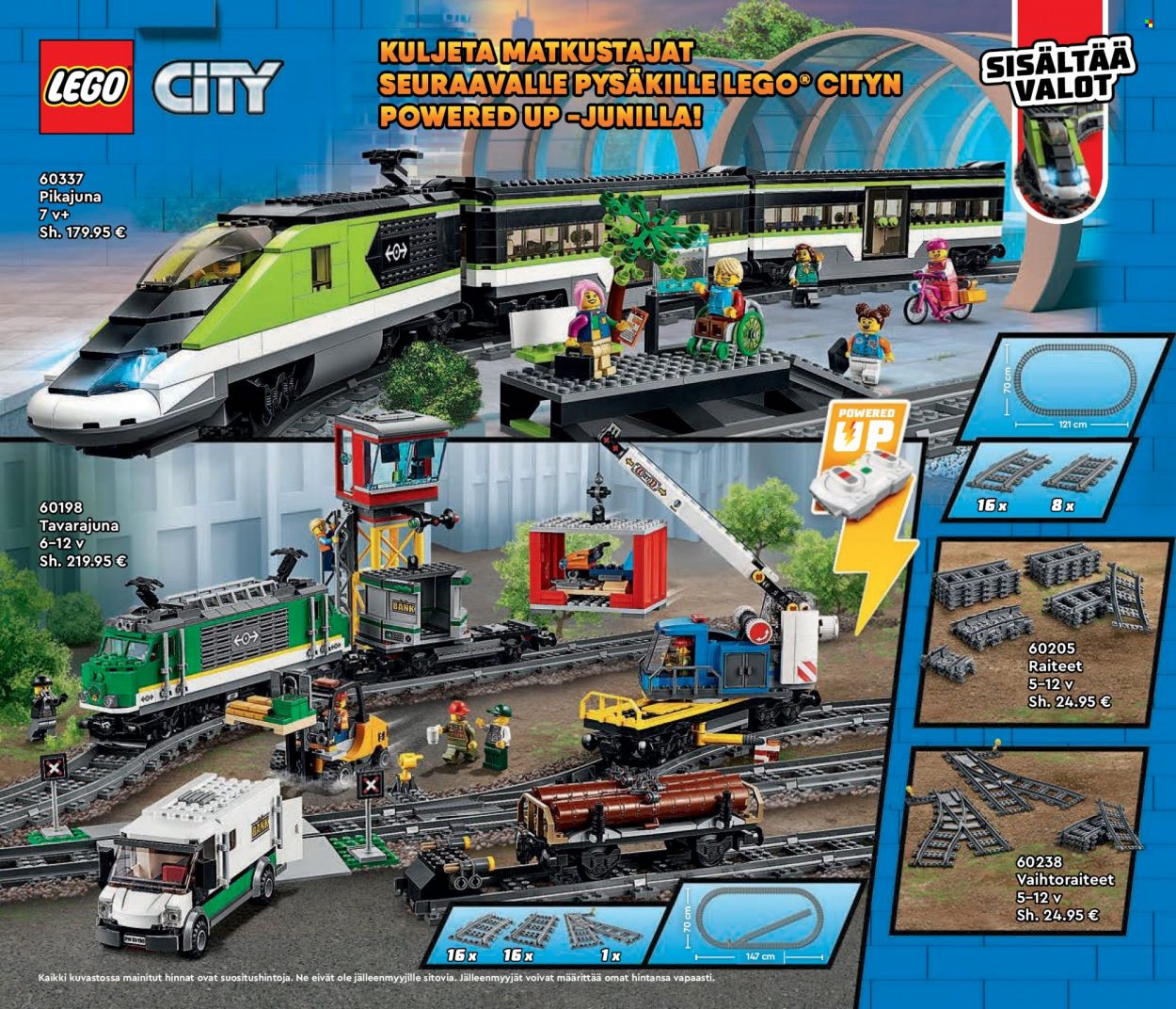 thumbnail - Tokmanni tarjoukset  - Tarjoustuotteet - LEGO, LEGO City. Sivu 62.