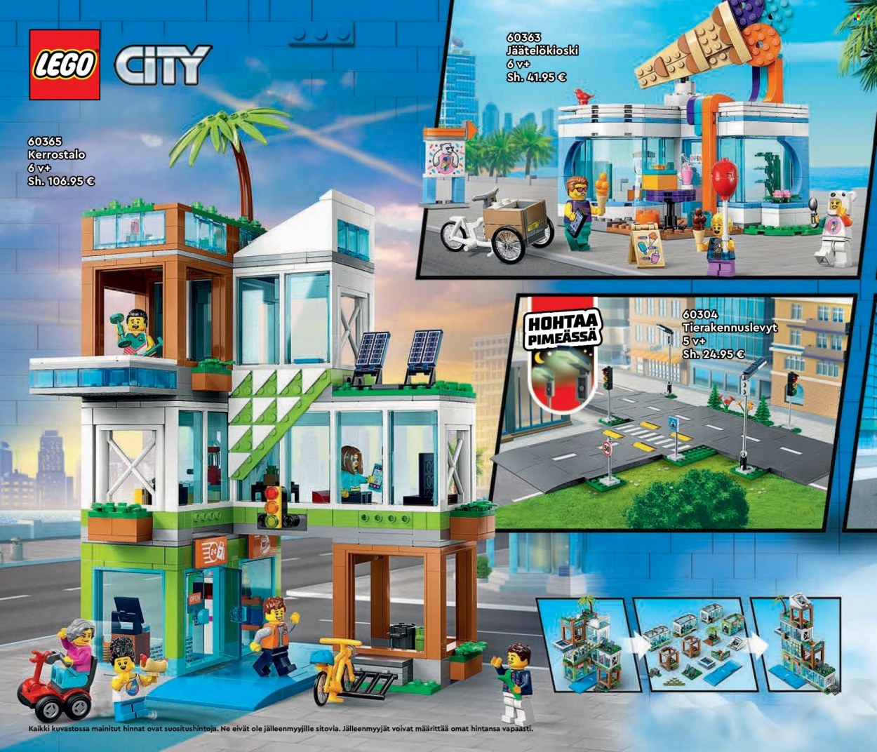 thumbnail - Tokmanni tarjoukset  - Tarjoustuotteet - LEGO, LEGO City. Sivu 64.