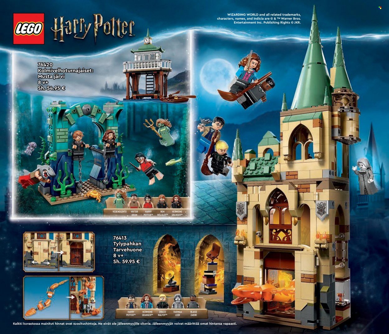 thumbnail - Tokmanni tarjoukset  - Tarjoustuotteet - Harry Potter, LEGO, LEGO Harry Potter. Sivu 98.