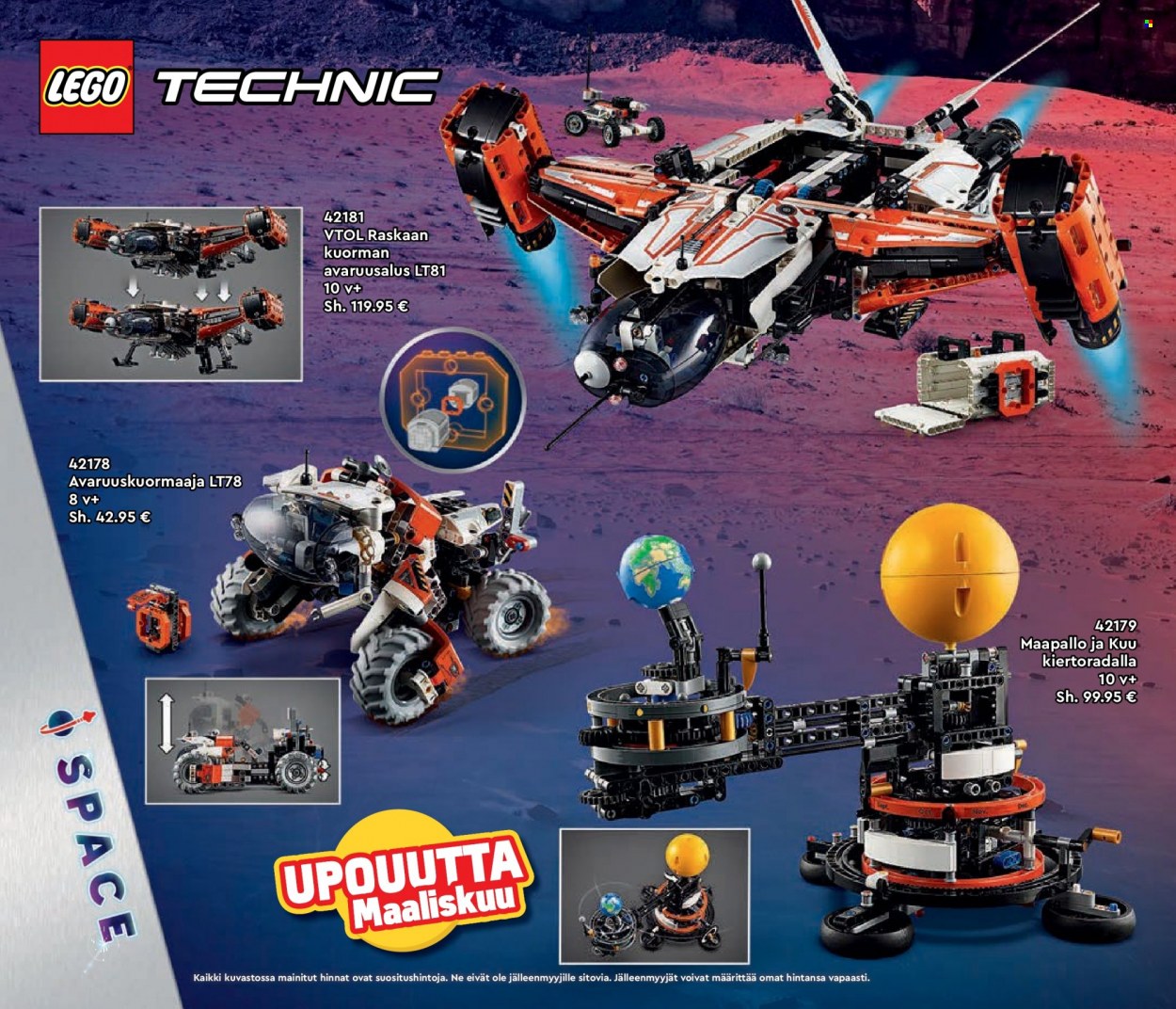 thumbnail - Tokmanni tarjoukset  - Tarjoustuotteet - LEGO, LEGO Technic. Sivu 118.