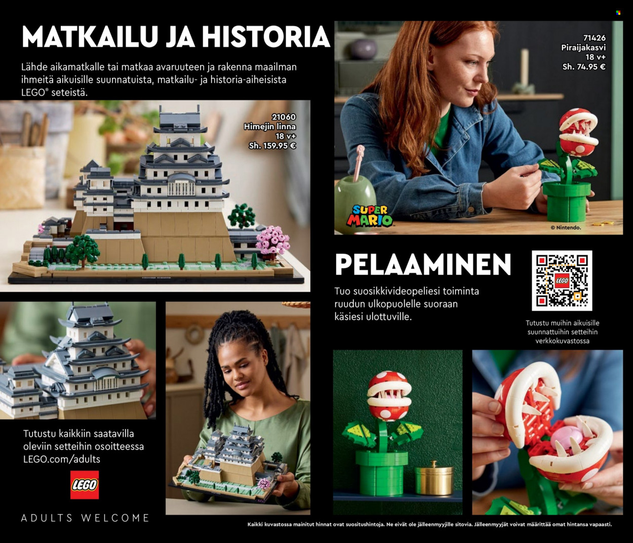 thumbnail - Tokmanni tarjoukset  - Tarjoustuotteet - Super Mario, LEGO. Sivu 126.