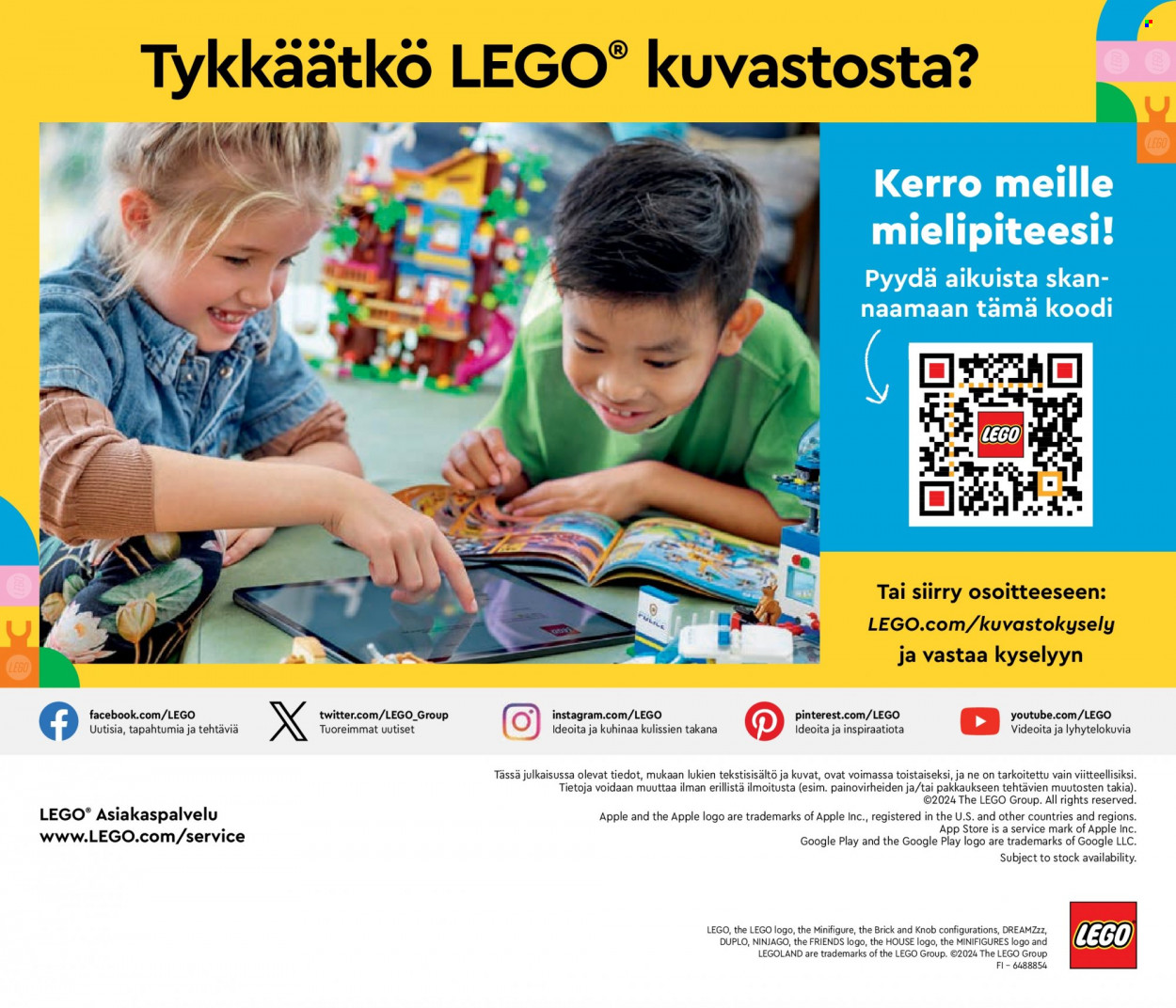 Tokmanni tarjoukset  - Tarjoustuotteet - LEGO. Sivu 132.