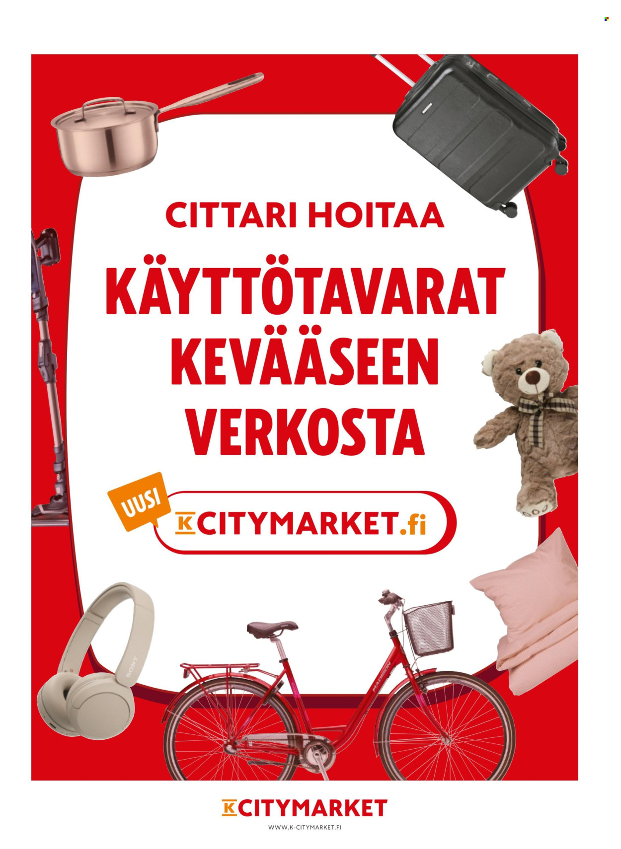 thumbnail - K-citymarket tarjoukset  - 24.04.2024 - 04.06.2024 - Tarjoustuotteet - Sony. Sivu 78.