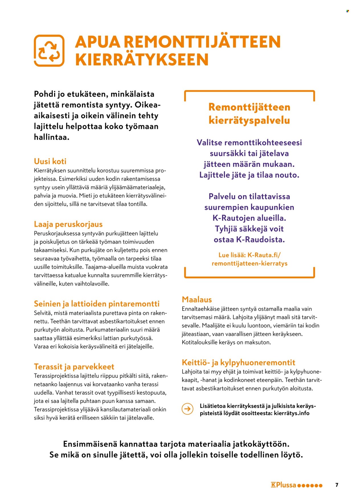 K-Rauta tarjoukset. Sivu 1