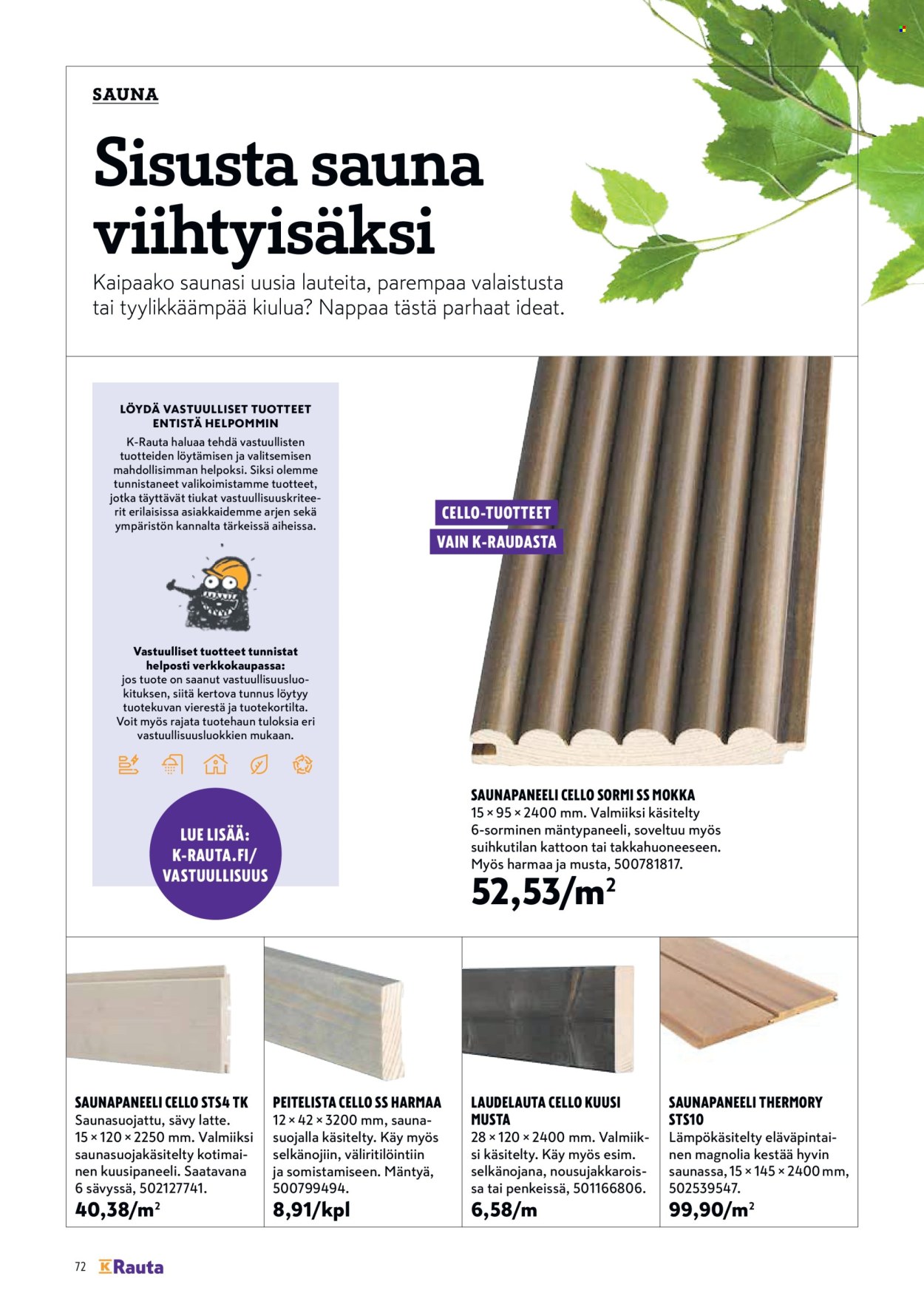 K-Rauta tarjoukset. Sivu 1