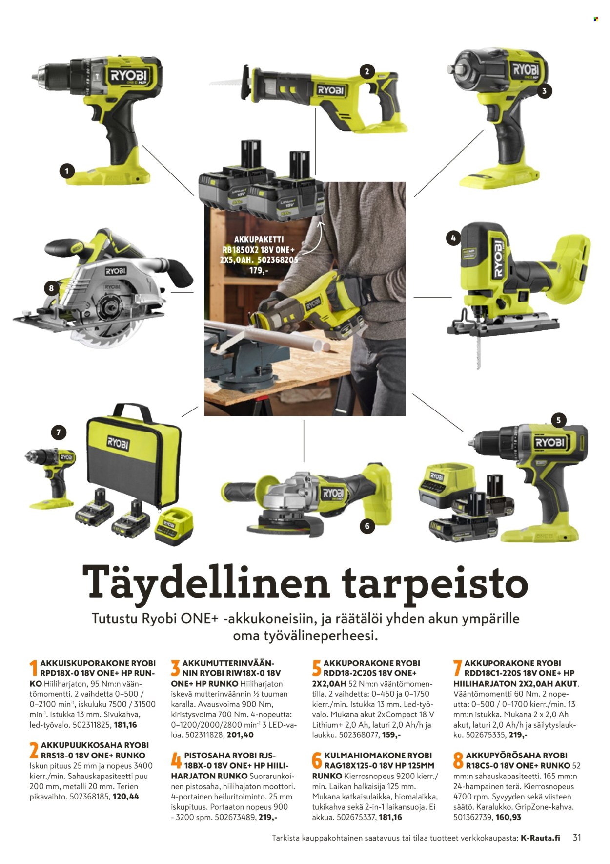 K-Rauta tarjoukset. Sivu 1