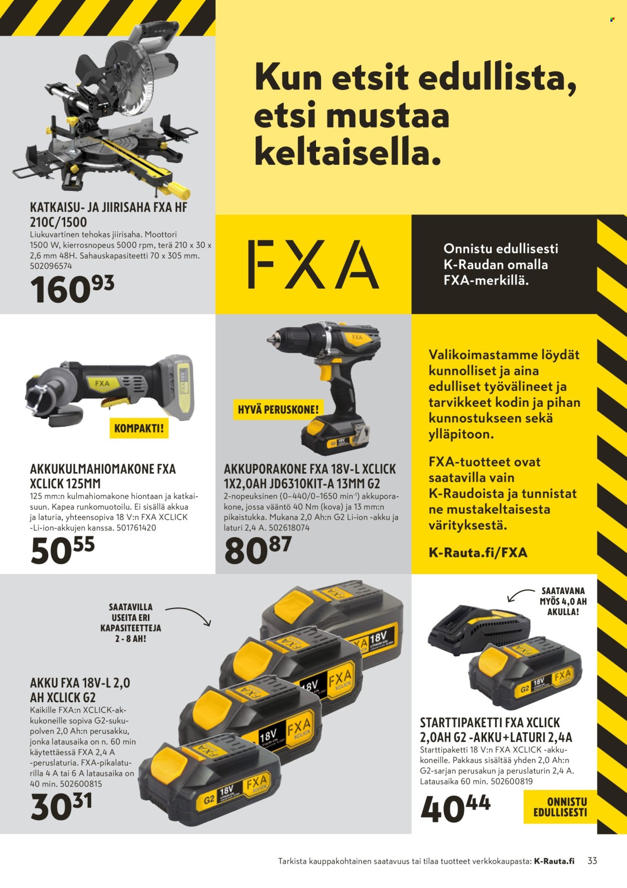 K-Rauta tarjoukset. Sivu 1