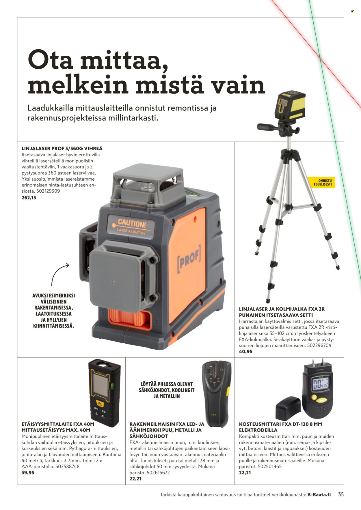K-Rauta tarjoukset. Sivu 1