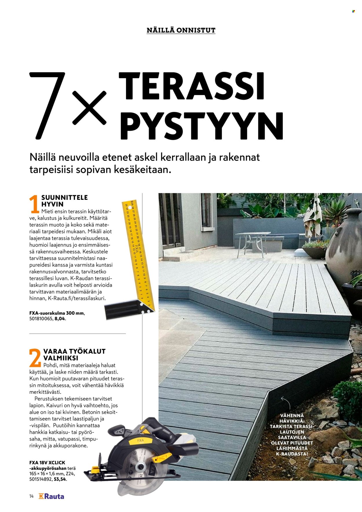 K-Rauta tarjoukset. Sivu 1
