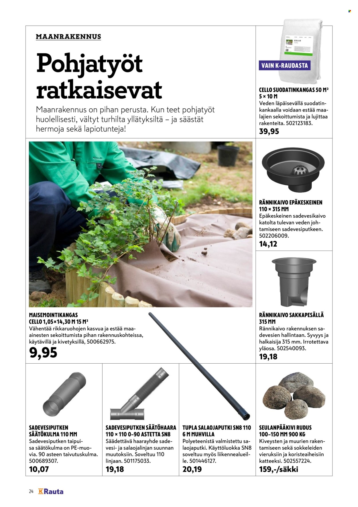 K-Rauta tarjoukset. Sivu 1