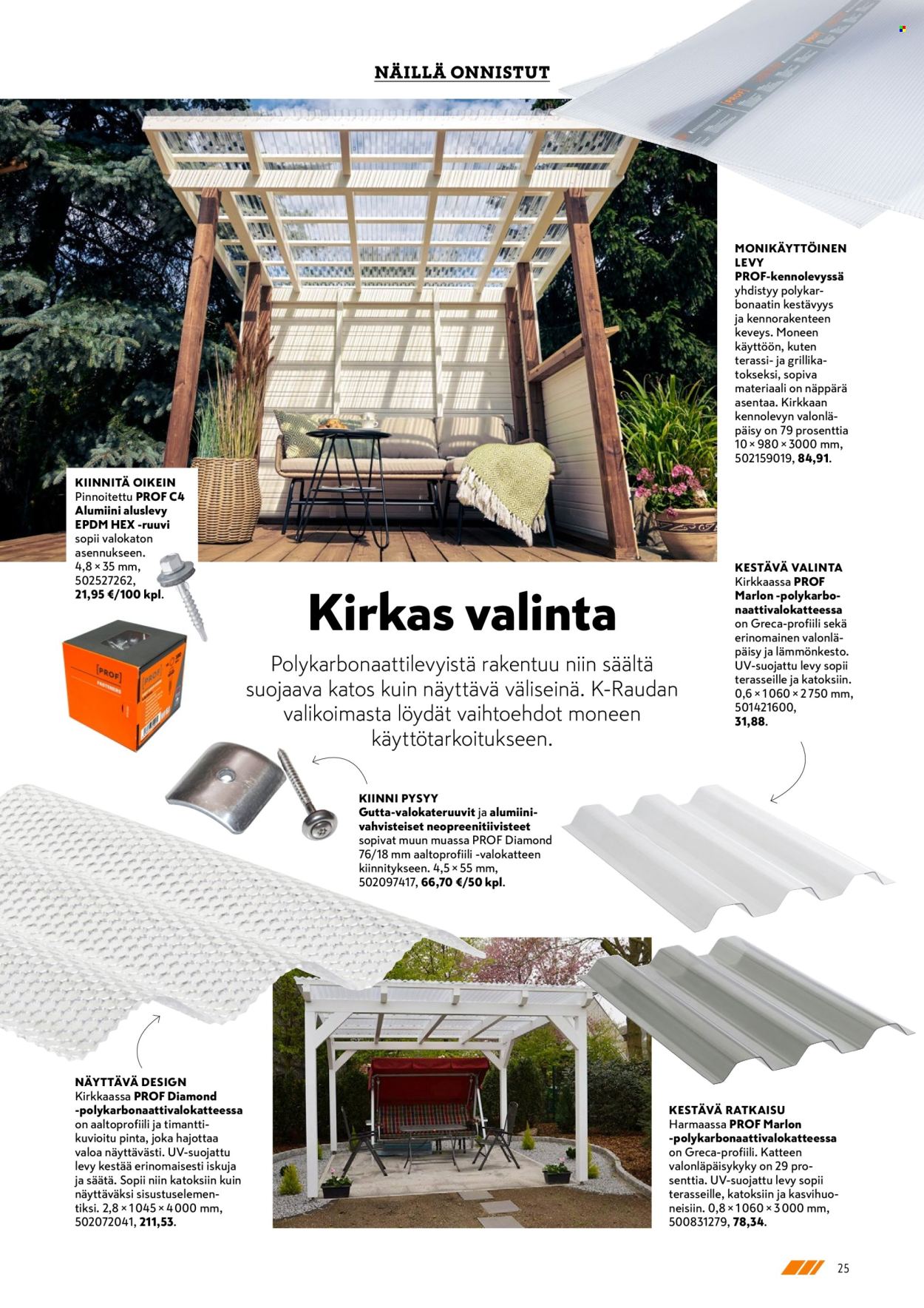 K-Rauta tarjoukset. Sivu 1