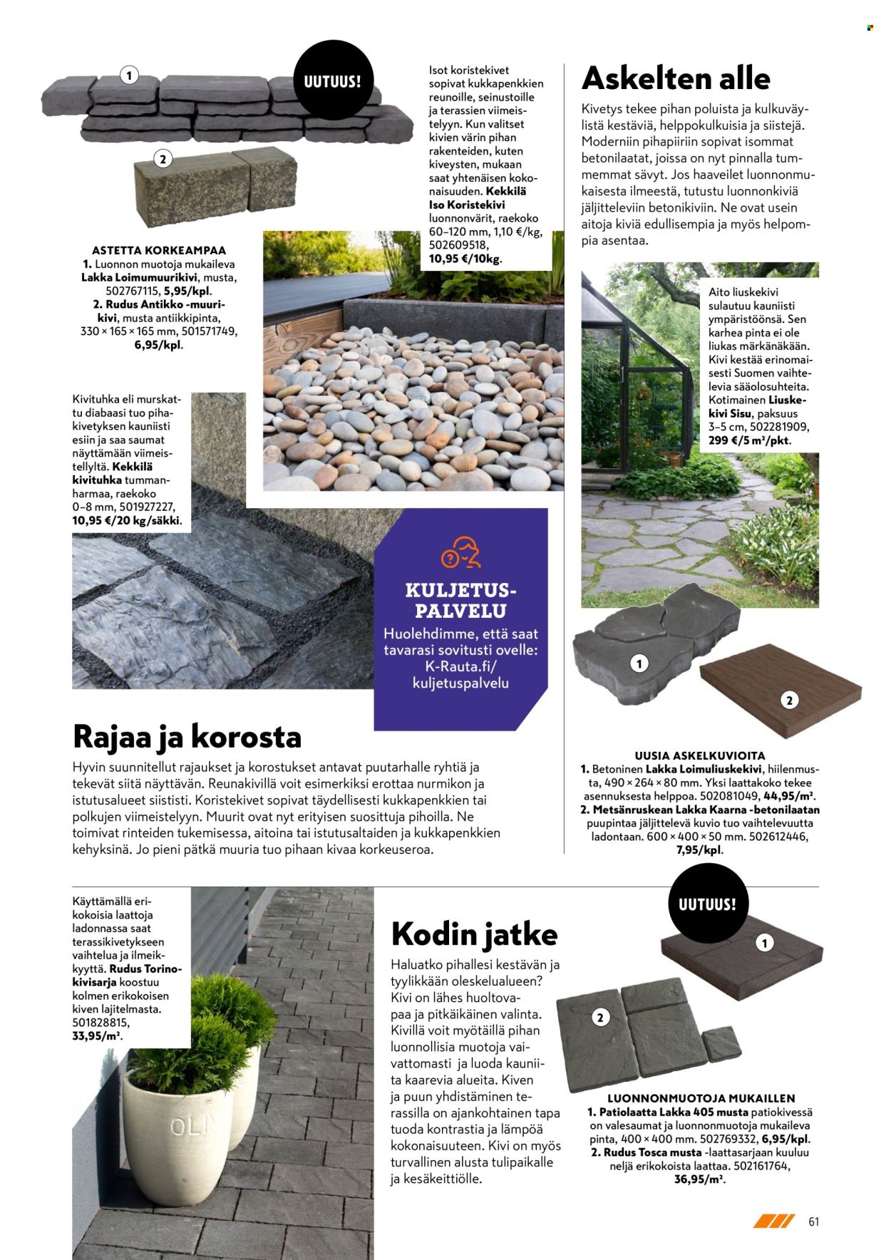 K-Rauta tarjoukset. Sivu 1