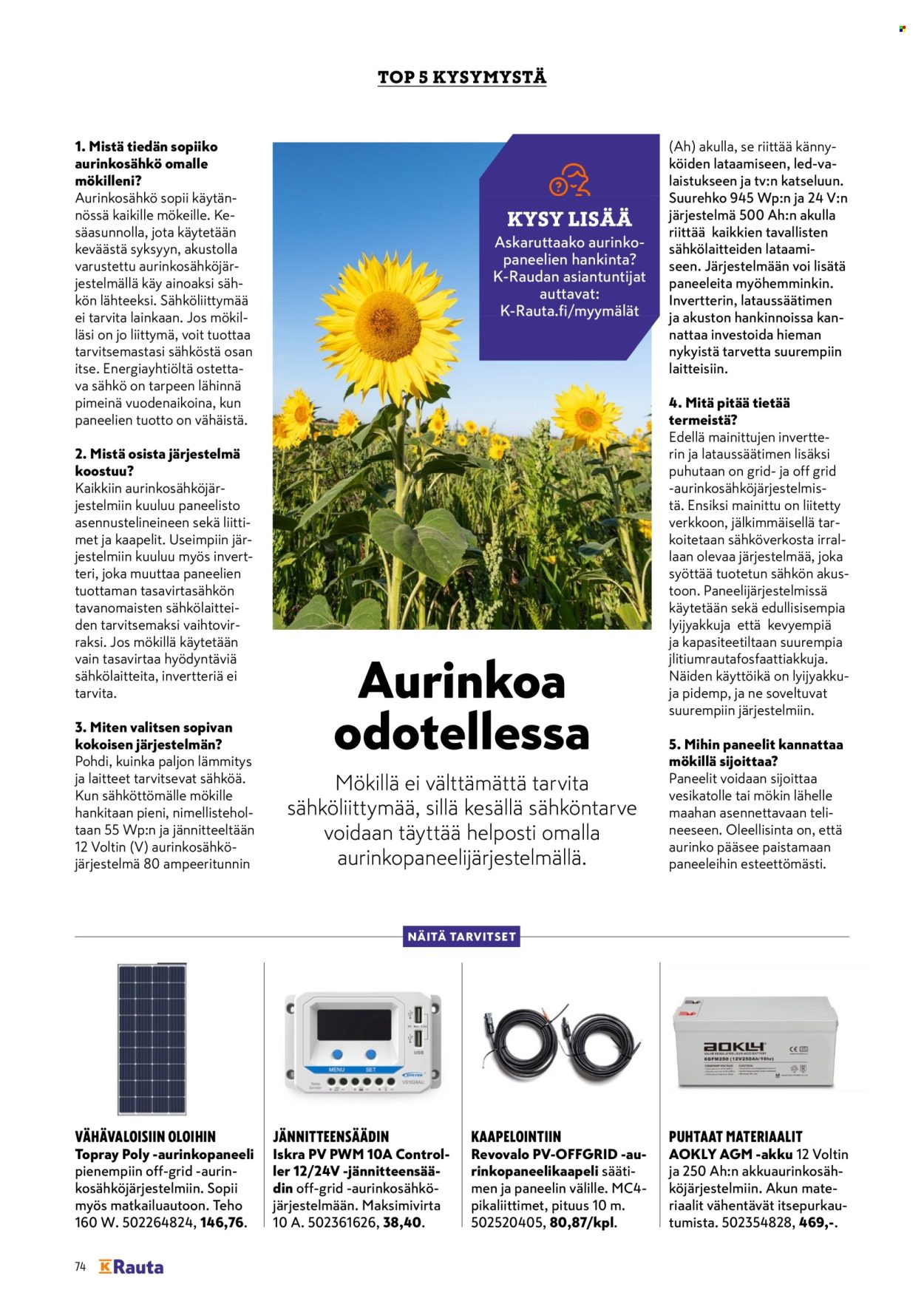 K-Rauta tarjoukset. Sivu 1