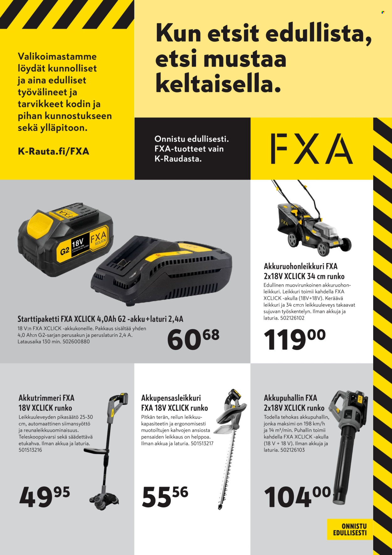 K-Rauta tarjoukset. Sivu 1