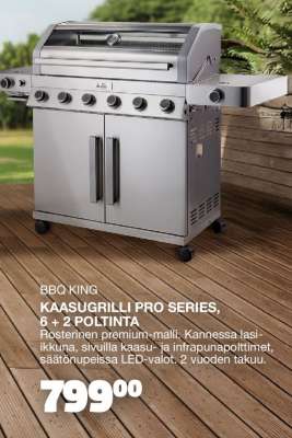 BBQ King Kaasugrilli Pro Series