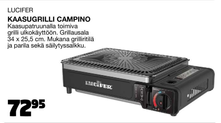 LUCIFER KAASUGRILLI CAMPINO