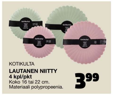 KOTIKULTA LAUTANEN NIITTY