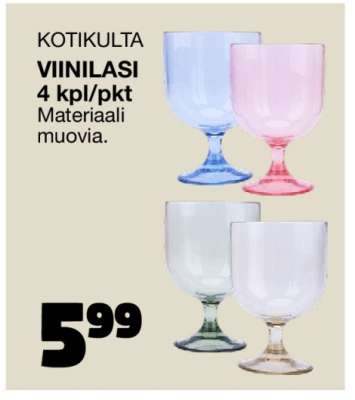 Kotikulta Viinilasi