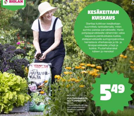BIOLAN PUUTARHAMULTA 40 L TURPEETON