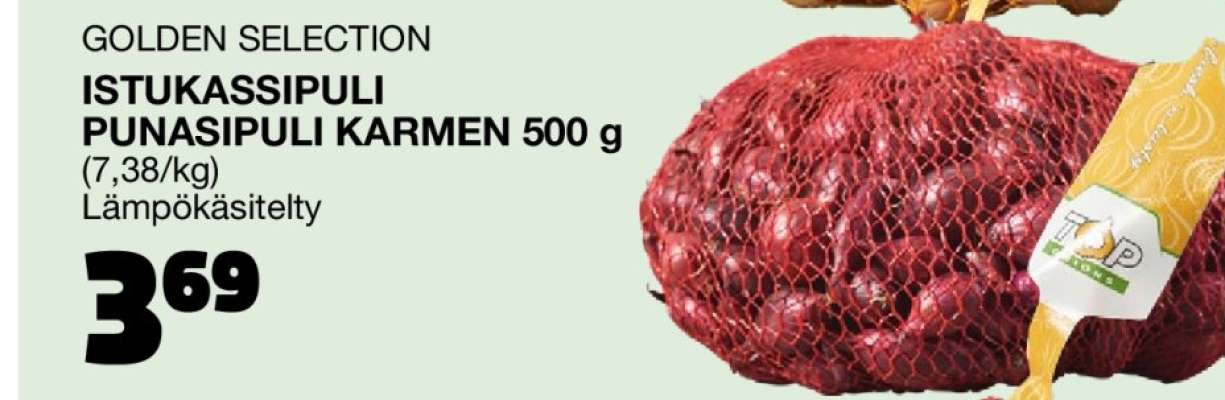 ISTUKASSIPULI PUNASIPULI KARMEN 500 g