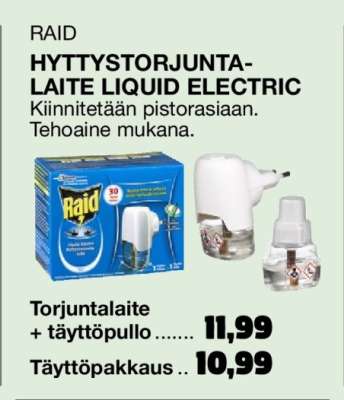 RAID HYTTYSTORJUNTA-LAITE LIQUID ELECTRIC