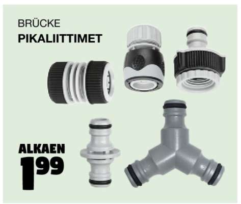 BRÜCKE Pikaliittimet