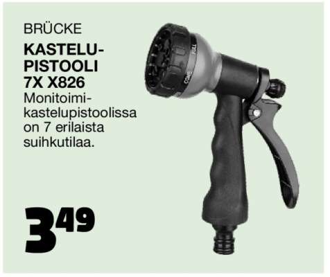 BRÜCKE KASTELUPISTOOLI 7X X826