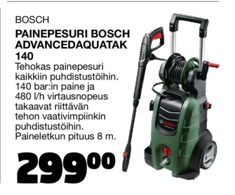 PAINEPESURI BOSCH ADVANCED AQUATAK 140