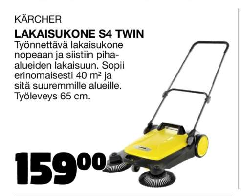 KÄRCHER LAKAISUKONE S4 TWIN