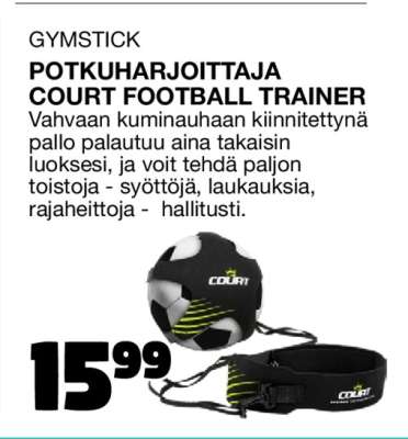 Gymstick Potkuharjoittaja Court Football Trainer