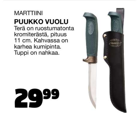 Marttiini Puukko Vuolu