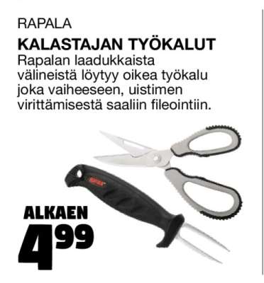 Kalastajan Työkalut