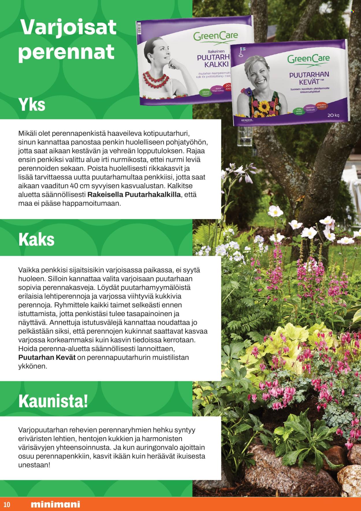 Minimani tarjoukset. Sivu 10