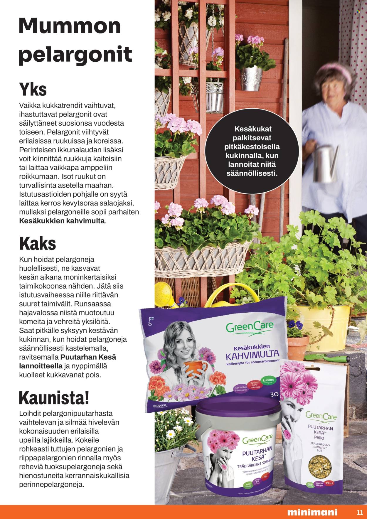 Minimani tarjoukset. Sivu 11