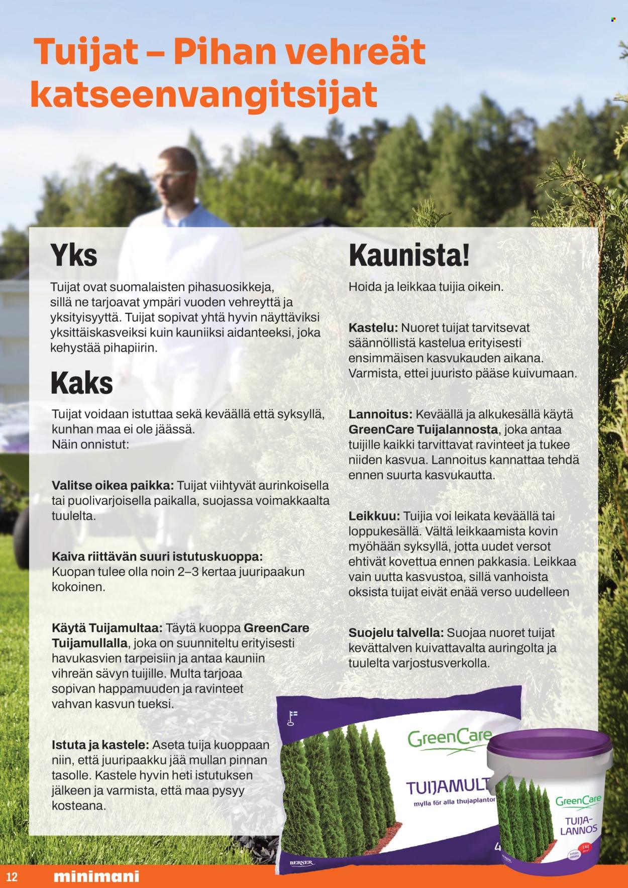 Minimani tarjoukset. Sivu 12