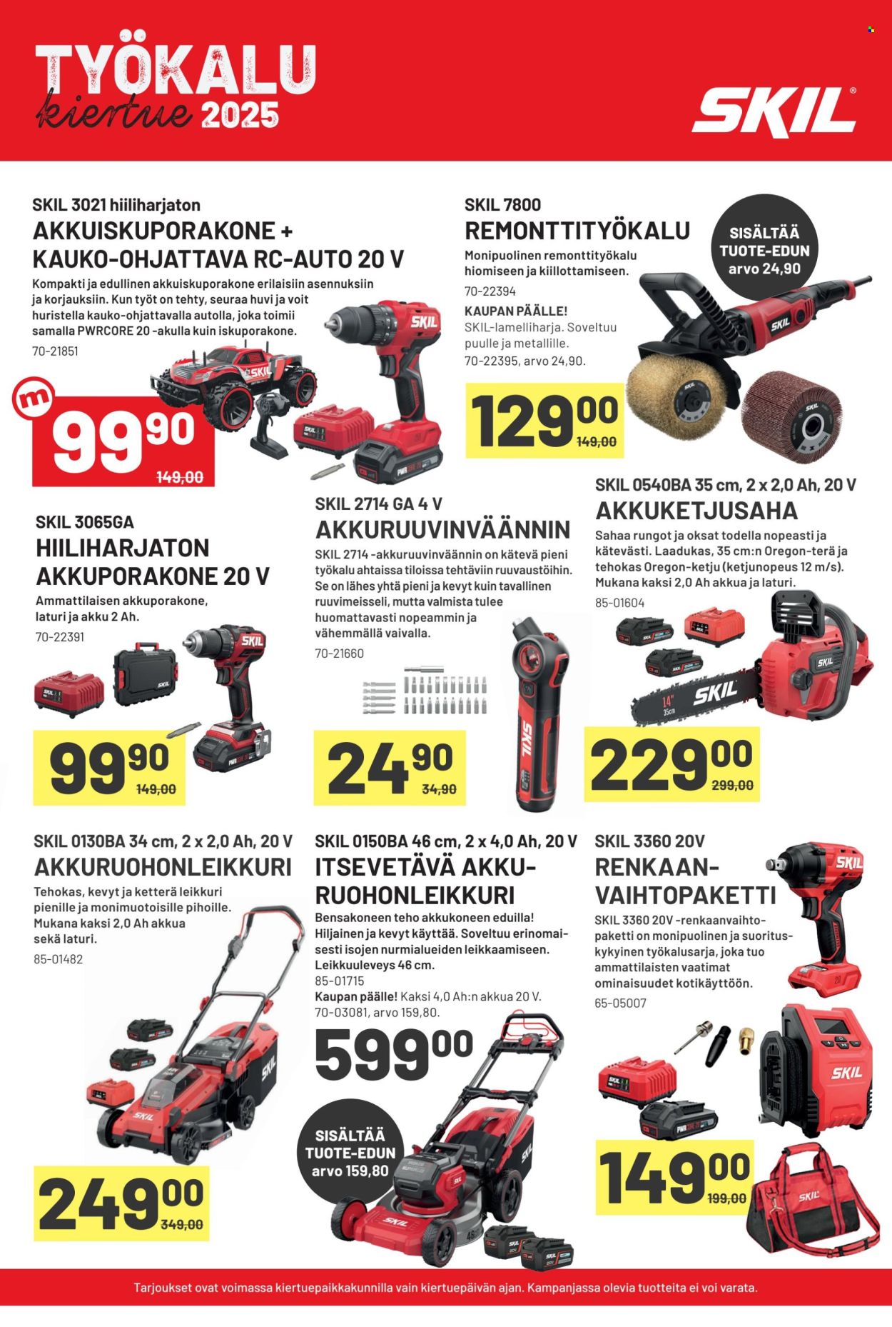 Motonet tarjoukset - 24.04.2025 - 18.06.2025. Sivu 1