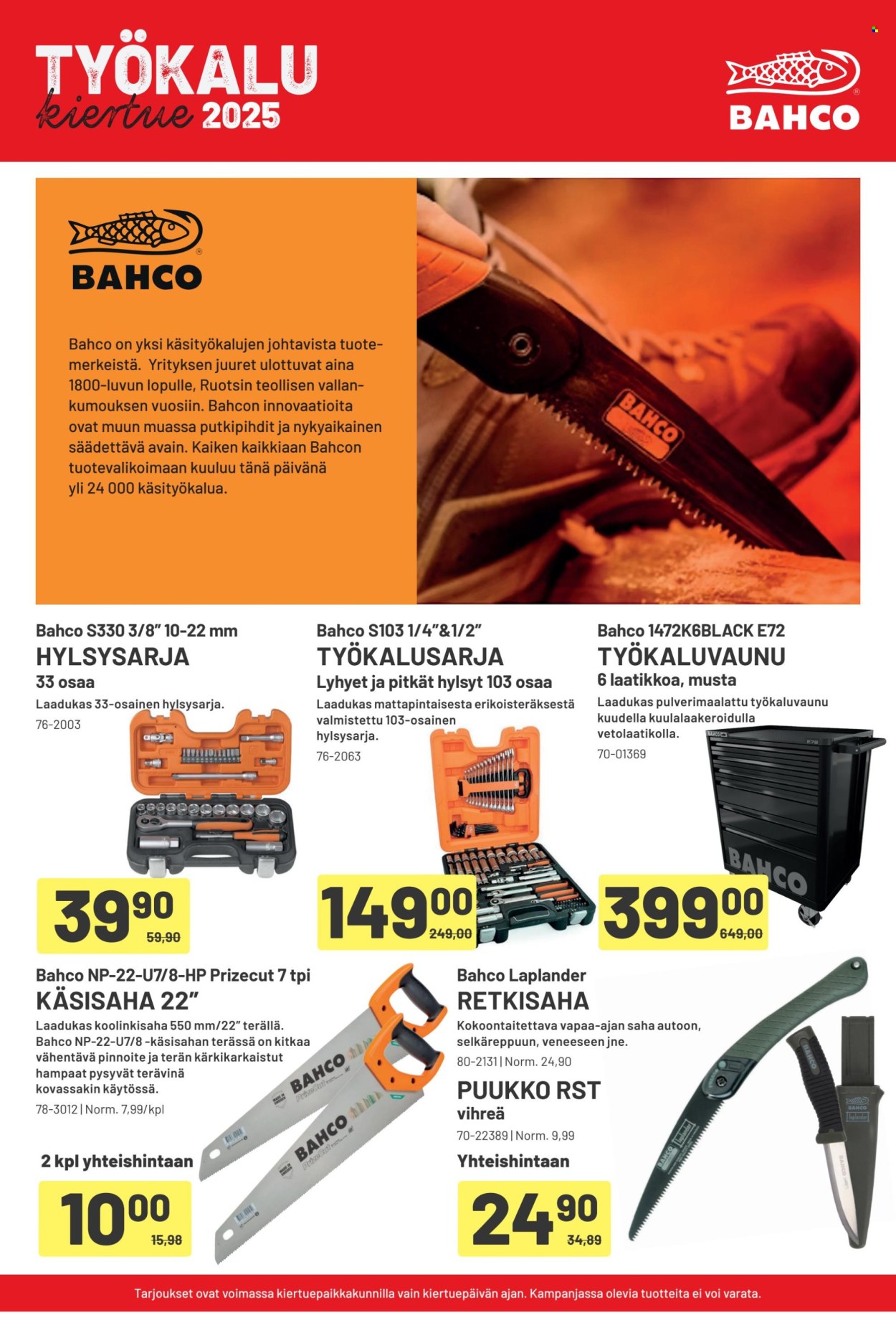 Motonet tarjoukset - 24.04.2025 - 18.06.2025. Sivu 1