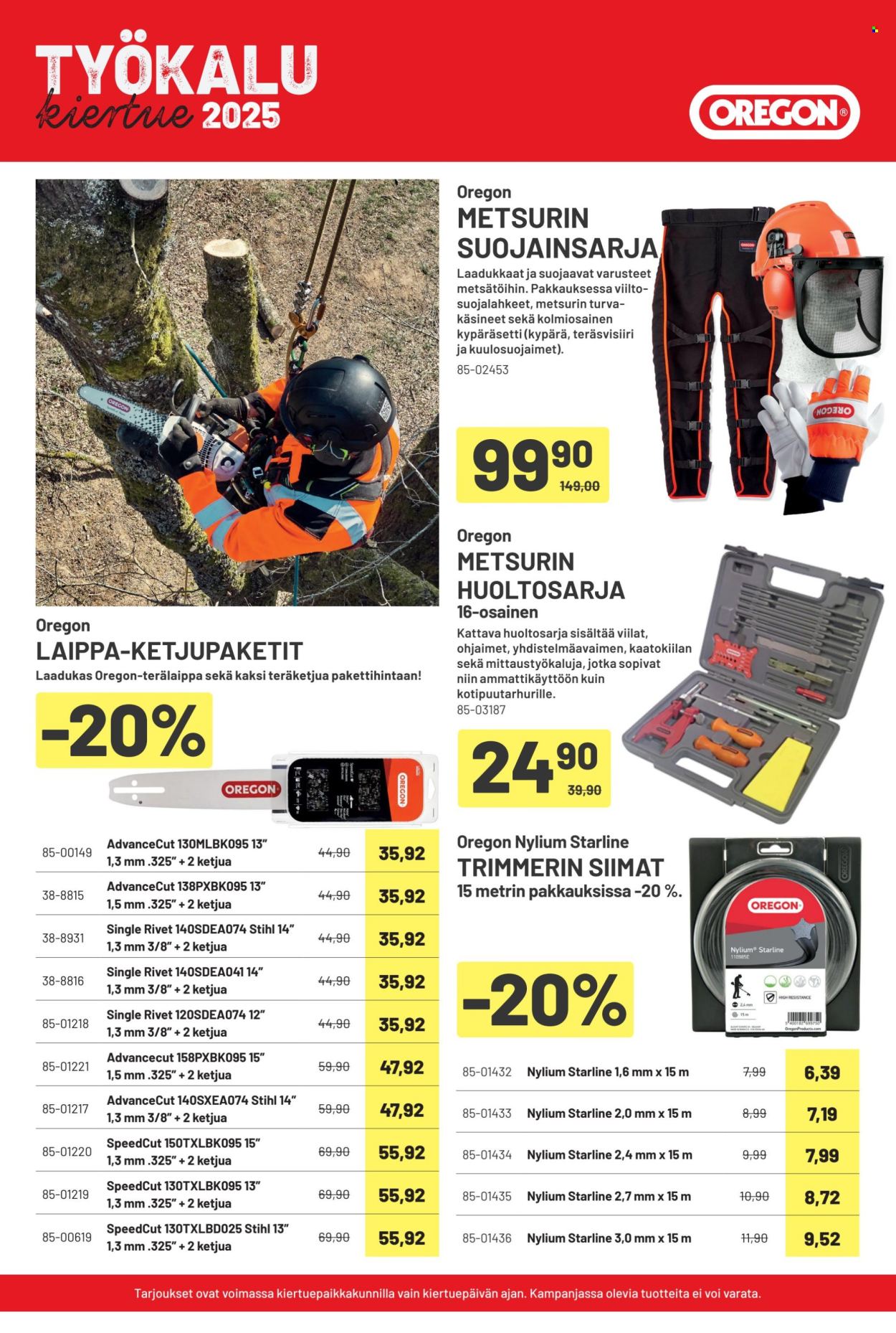Motonet tarjoukset - 24.04.2025 - 18.06.2025. Sivu 1