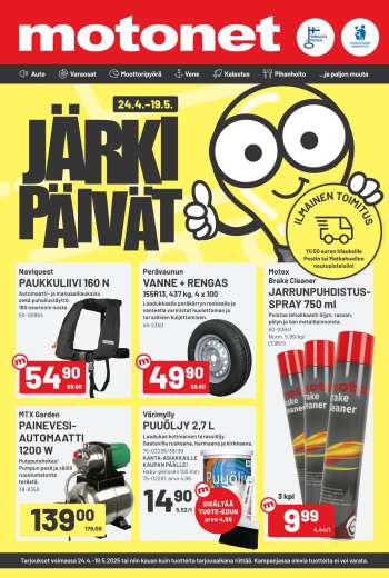 thumbnail - Motonet tarjoukset