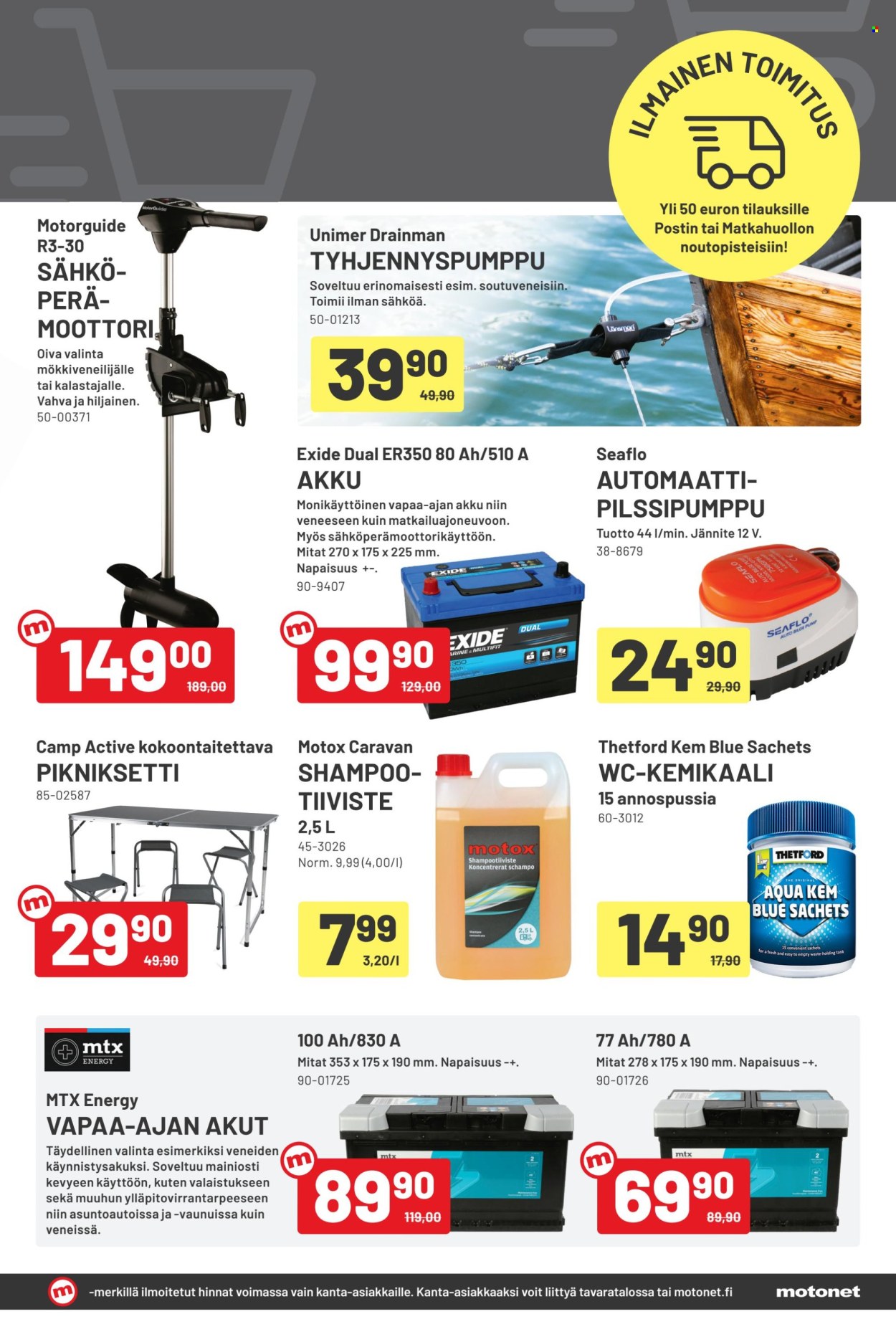 Motonet tarjoukset - 24.04.2025 - 19.05.2025. Sivu 1