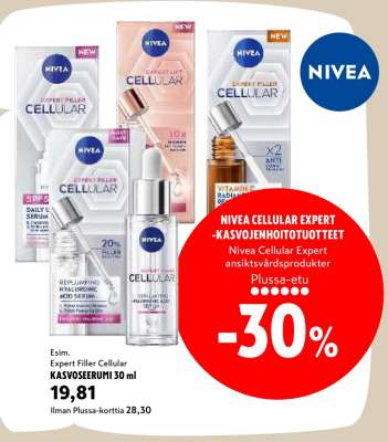 Expert Filler Cellular KASVOSEERUMI 30 ml