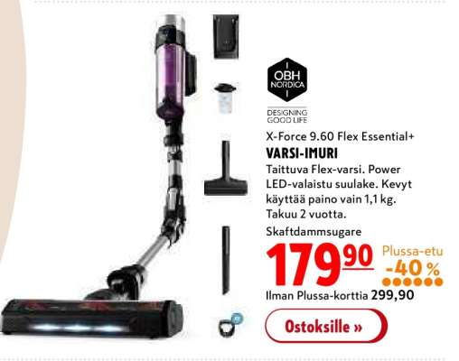 X-Force 9.60 Flex Essential+ VARSI-IMURI