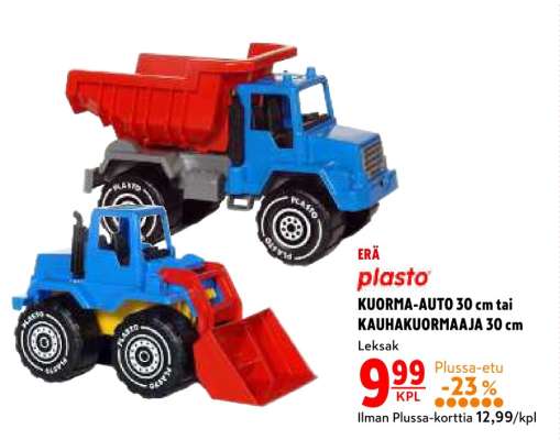 KUORMA-AUTO 30 cm tai KAUHAKUORMAAJAA 30 cm