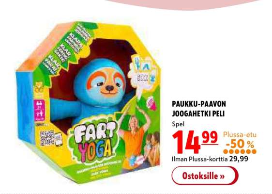 PAUKKU-PAAVON JOOGAHETKI PELI