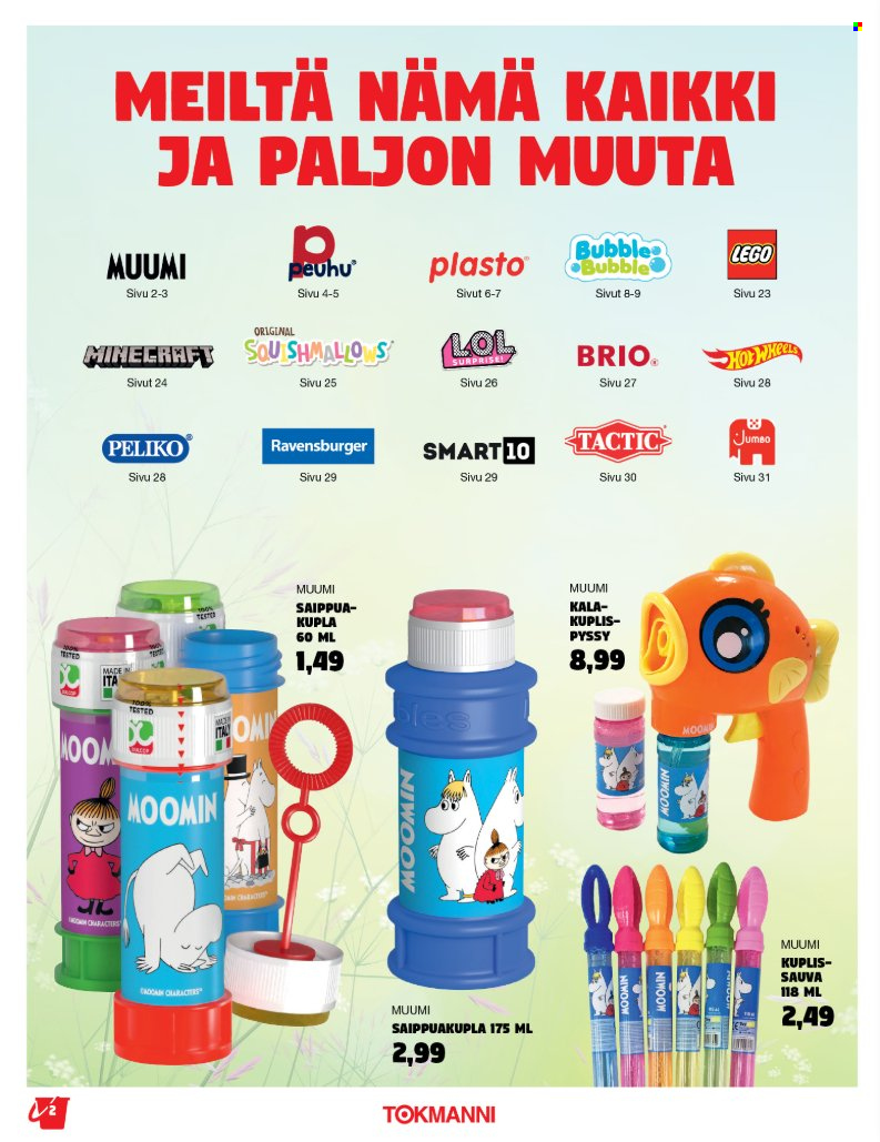 Tokmanni tarjoukset - 28.04.2025 - 03.08.2025. Sivu 1