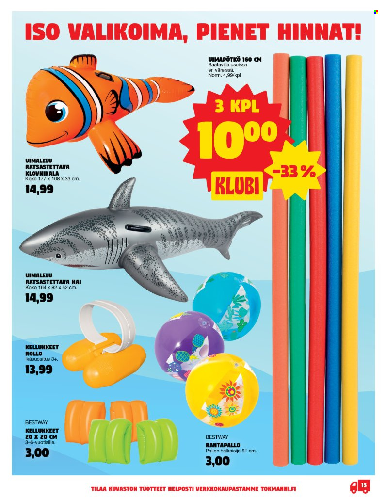 Tokmanni tarjoukset - 28.04.2025 - 03.08.2025. Sivu 1