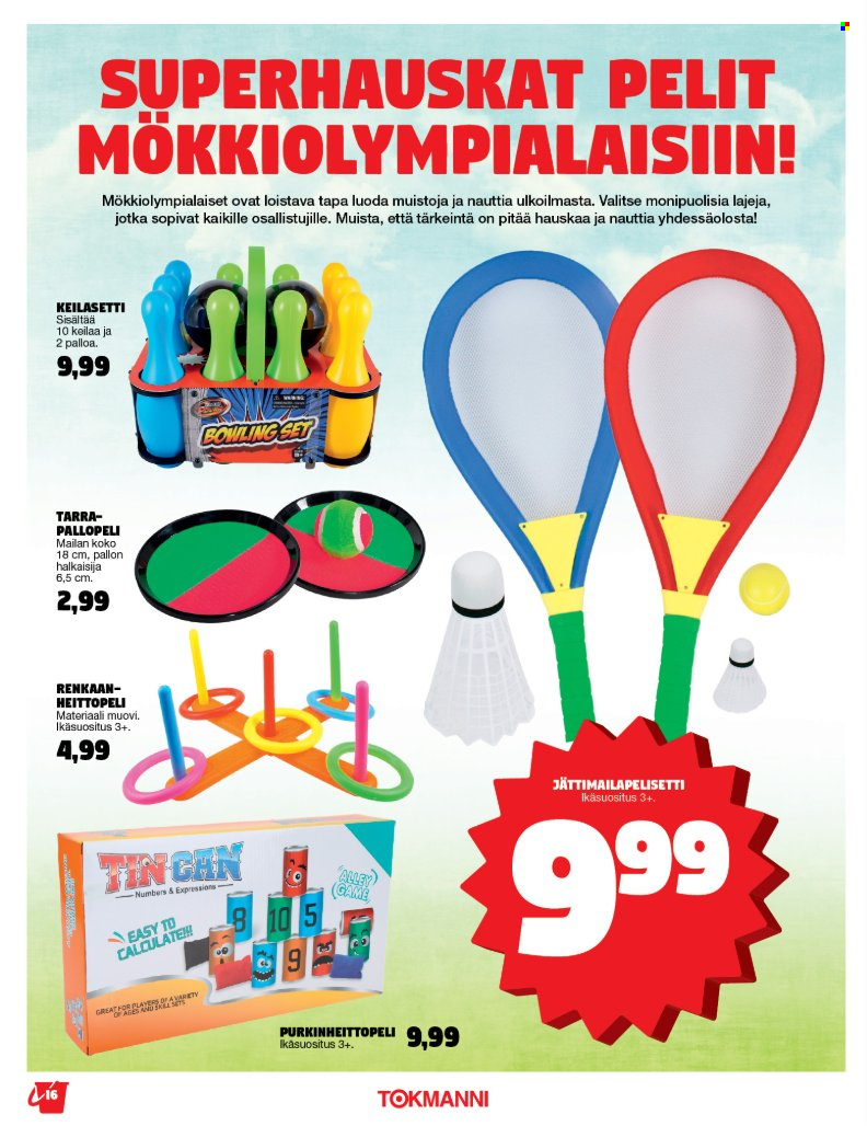Tokmanni tarjoukset - 28.04.2025 - 03.08.2025. Sivu 1