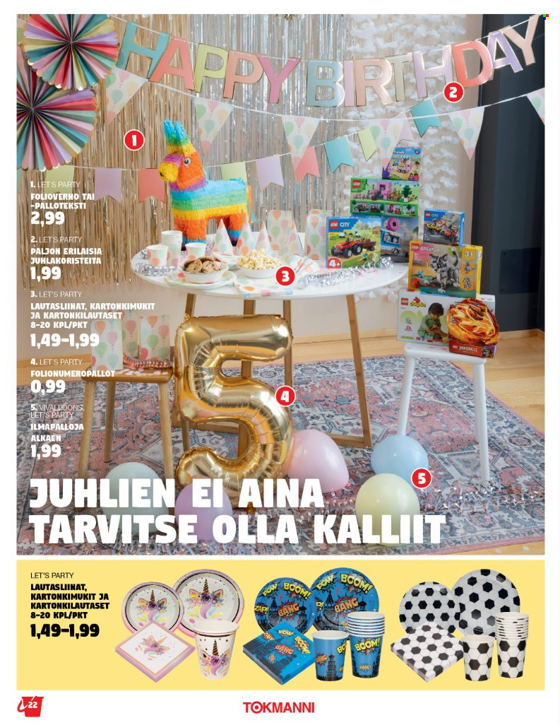 Tokmanni tarjoukset - 28.04.2025 - 03.08.2025. Sivu 1